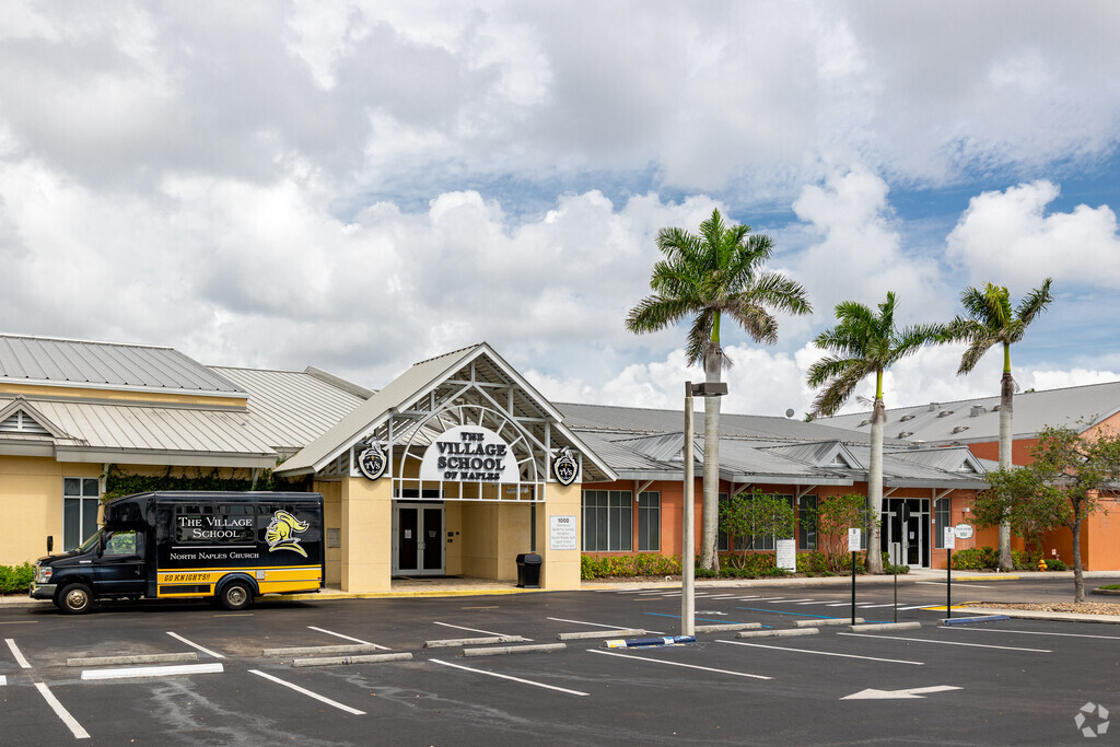 The Village School in Naples is a private Christian School adjacent to a community church.