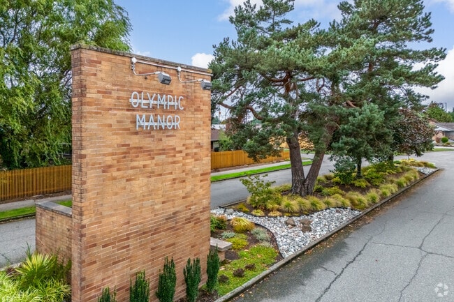 Olympic Manor welcomes residents on 85th Street in North Seattle.