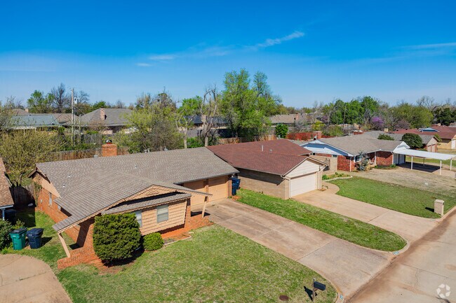 There are various style homes in Britton Courtyard.