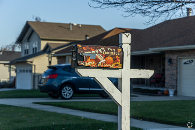 Jamestown residents are very into fall decorations and football in the Kenosha area.