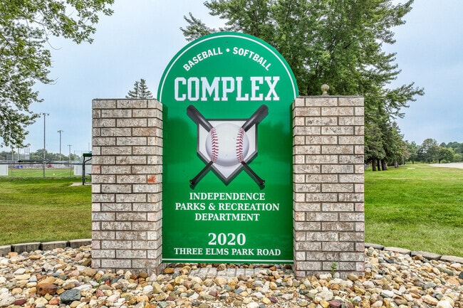 While mainly hosting baseball and softball games, the Independence complex also hosts peewee football games.