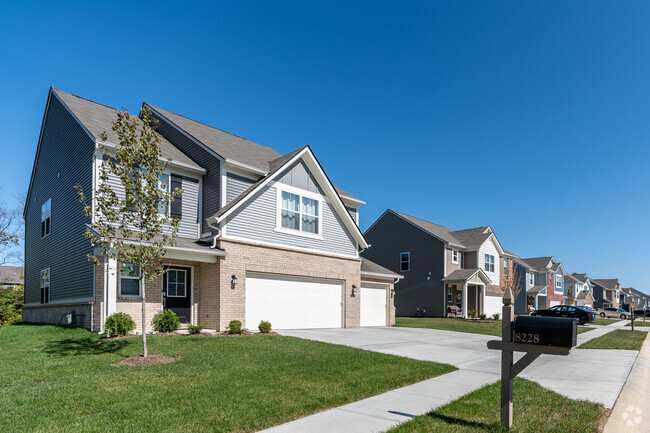 Two-story homes in Camby, IN provide many options for your family but still near Indianapolis.