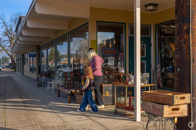 Retro Revival Antique Store maintains Canby's old town charm.