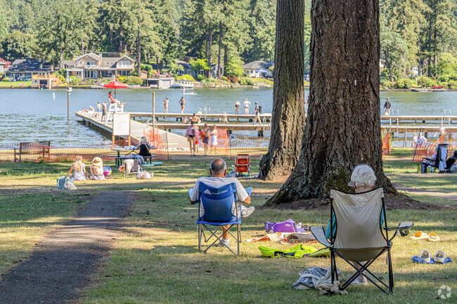 Bryant families can enjoy exclusive access to the Lake Grove Swim Park in Lake Oswego.