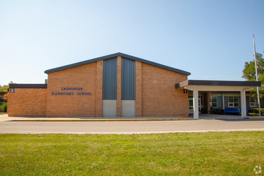 Fred High Croninger Elementary School building in Blackhawk Farms.