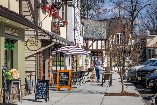 Most of Lake Mohawk's shopping and dining is located along Woodport Road, a walkable and bustling area with sought -after parking spots.