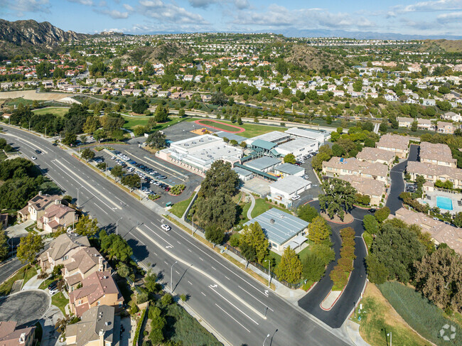 Pico Canyon Elementary School is located on Pci Canyon Road.