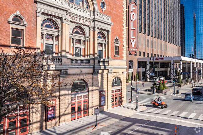 Folly Theater is right off  on 12th Street and is a great place to see a show.