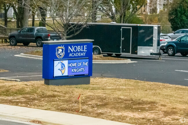 Noble Academy proudly identifies as the home of the Knights.