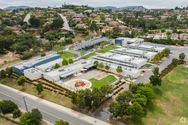 An overview of the campus of Bernardo Elementary School in Escondido.