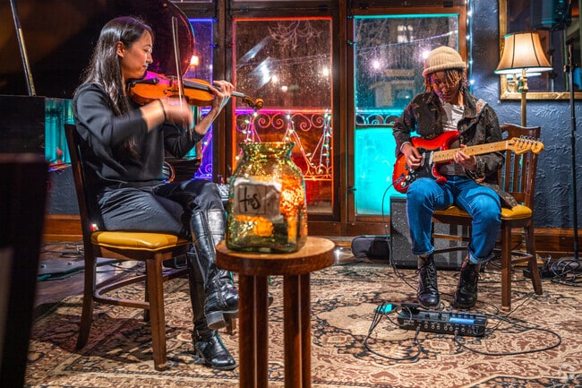 Locals in Riverwest can enjoy wine and live music at Bar Centro in Milwaukee, WI.