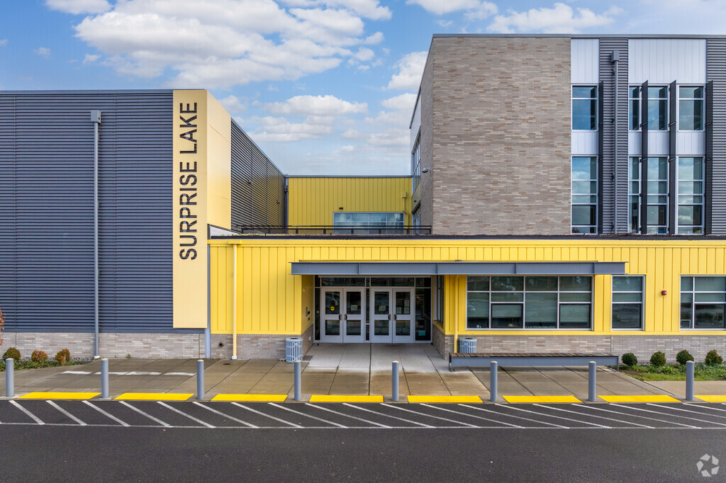 Surprise Lake Middle School entrance.