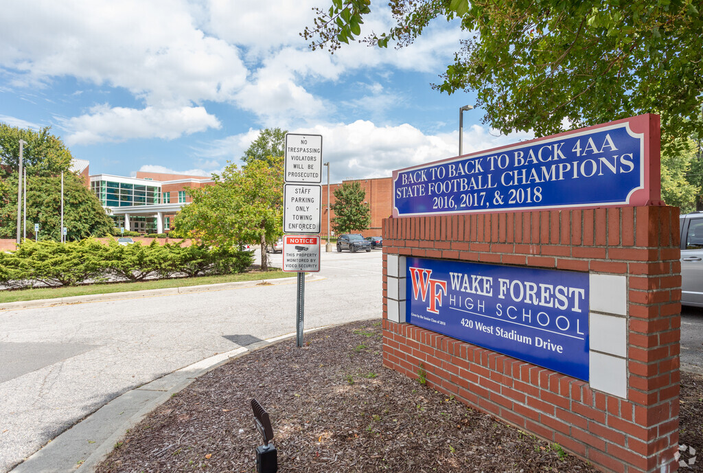 Wake Forest High School, Wake Forest NC Rankings & Reviews - Homes.com