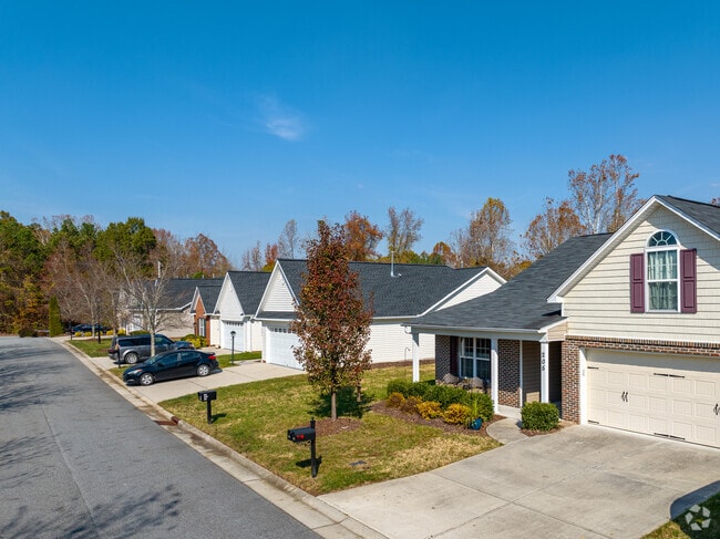 Neighborhoods in Archdale favor individuality over cookie cutter homes.