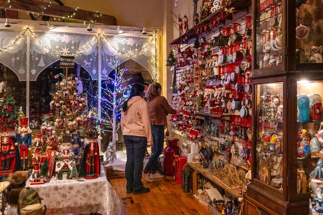 Get into the Christmas spirit year round at Nutcracker Village near Labelle.