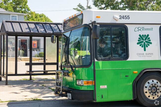 Cedar Rapids Transit provides transportation for the Mound View residents.