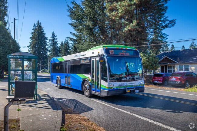Residents enjoy convenient public transportation in the Northwest neighborhood.