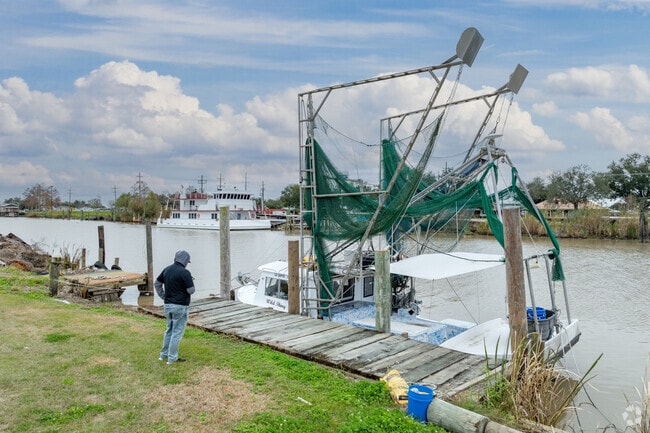 Fishing is an important industry in the Larose neighborhood.