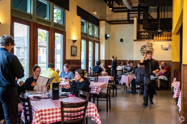 Nico's Little Italy boasts traditional favorites chicken parmesan and baked ravioli.