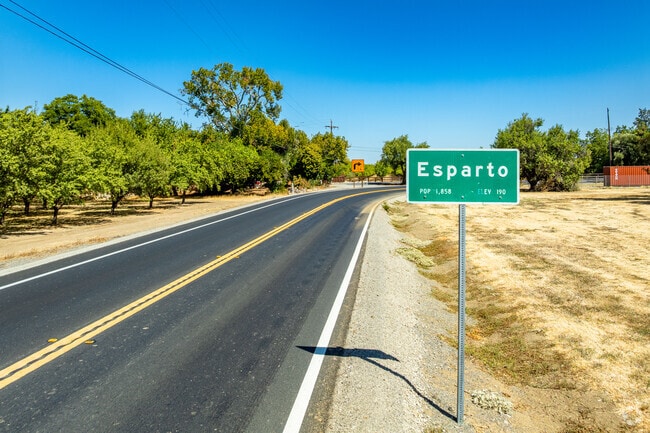 State Route 16 links Esparto with Woodland and Sacramento.