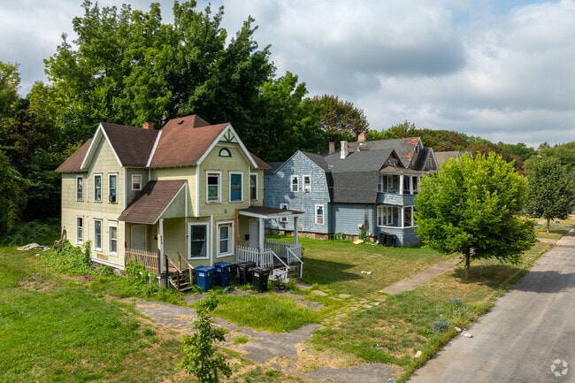 Properties in Skunk City sit on quaint lots, cozied close to neighbors.