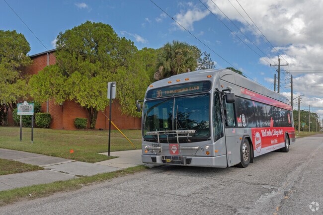 The Jacksonville Transportation Authority Bus line goes through some Outer West Side areas.