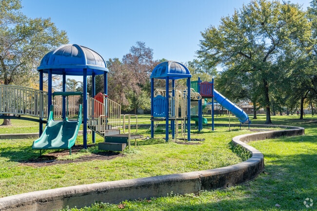 Explore endless adventures on Haden Park's dynamic playground.
