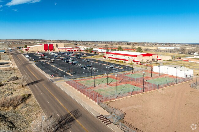 St. Johns High School is a popular school in the community.