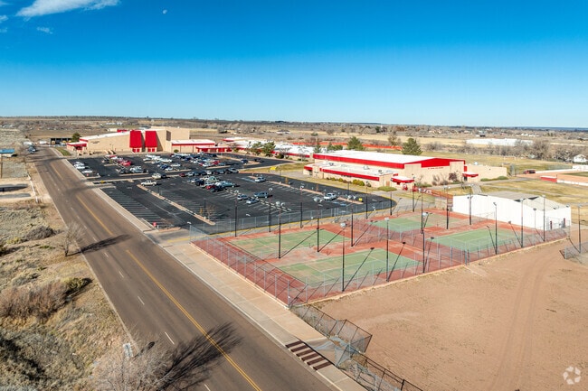 St. Johns High School is a popular school in the community.