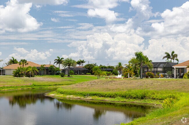 Many Rotonda homes offer scenic waterfront views.