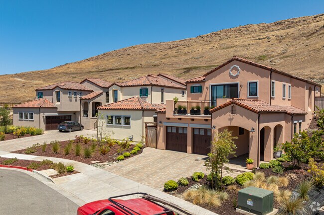 Most of the newly built Tuscan style homes in Margarita are two-story.