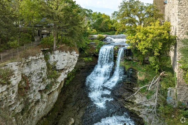 Vermillion Falls in Vermillion Falls Park.