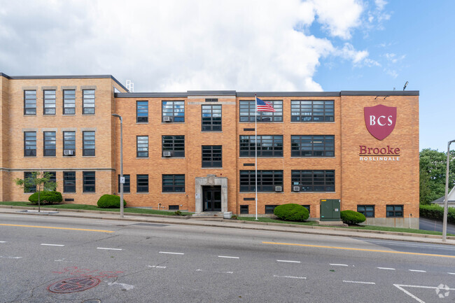 St. Clare high school is located in the Roslindale neighborhood.