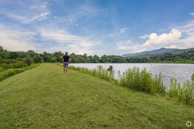Well-maintained paths give visitors to Paradise Park easy access to Lake Runnemede in Windsor.