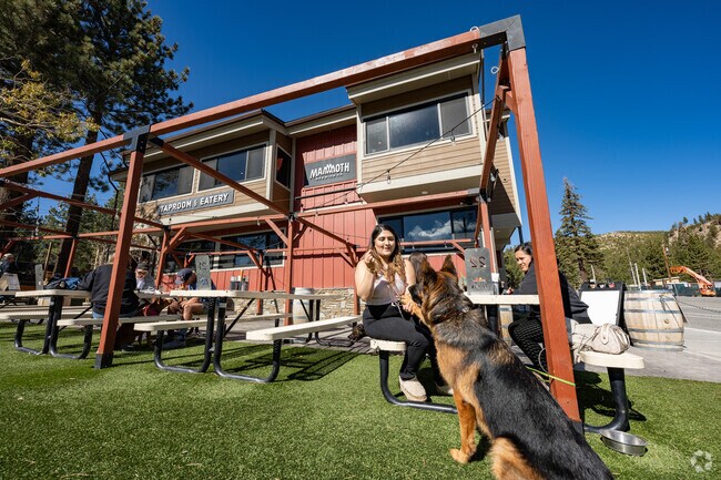 Mammoth Lakes residents head to Mammoth Brewing Company for the award winning beer, beer garden and great food.