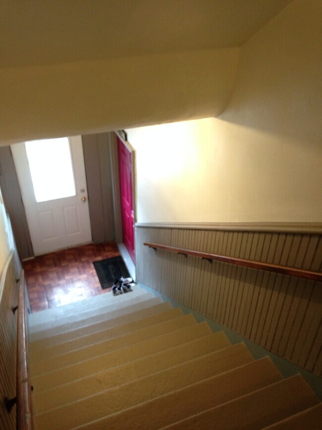 Stairway to Front Entryway & 4th St