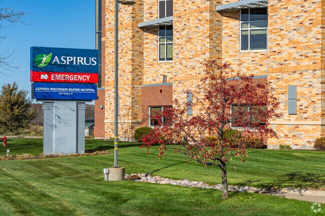 Aspirus Wisconsin Rapids Hospital provides quality healthcare near Port Edwards.