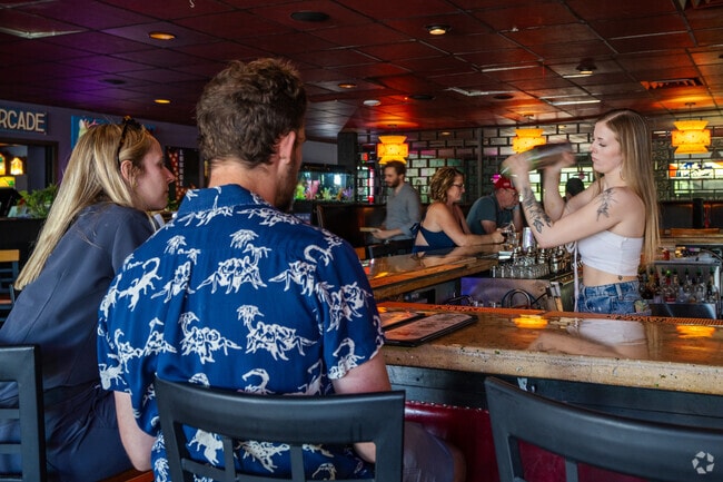 Stop by the Jade Monkey Cocktail Lounge in Eastmorland for good company and good drinks.