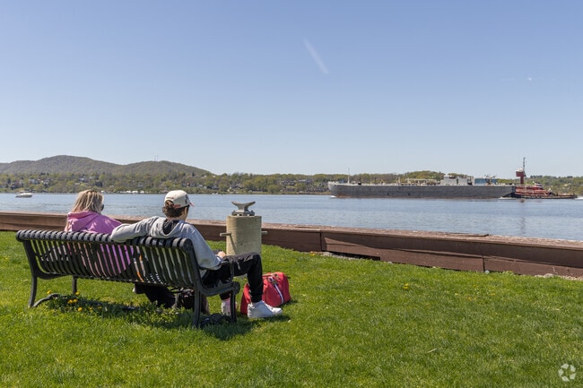 Rhinecliff Landing in Rhinebeck sits right at the Hudson's edge, where locals come to watch the river, clear their head or watch the sunset.
