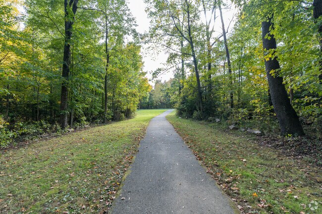 Enjoy a peaceful walk on the trails in Konterra at Vansville Park.