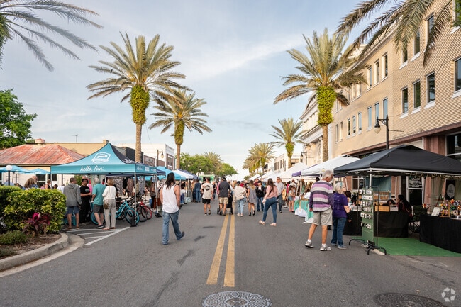 the downtown area on Canal Street is always active for South Mainland families.