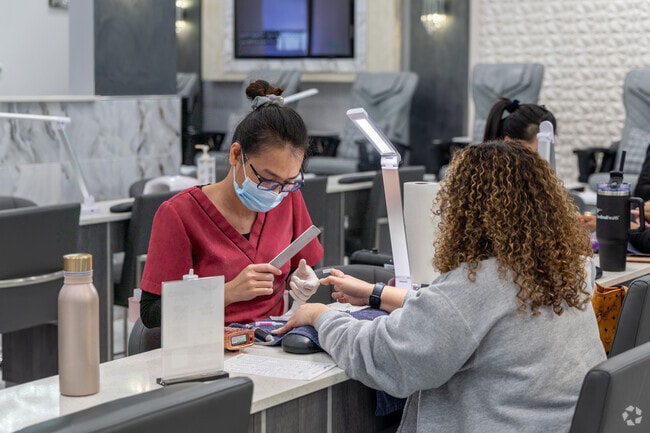 Peace Nail Spa is where residents of Creek Crossing go to get manicures.
