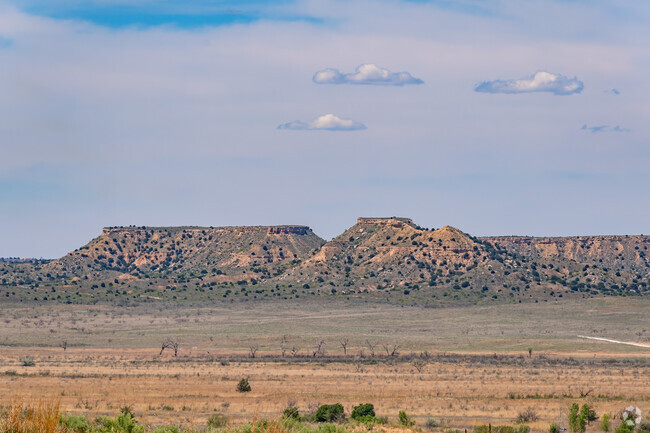 About 40 miles south of Perryton, locals enjoy the beautiful landscapes of the area.