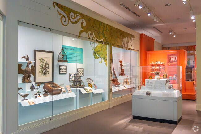 The Winterthur Museum holds many historic artifacts from the DuPont family who once lived here.