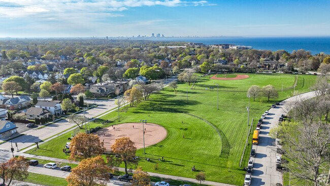Sheridan Park is a vast open space with tons of things to do in Cudahy.