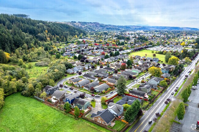 Looking across the Sumner Neighborhood.