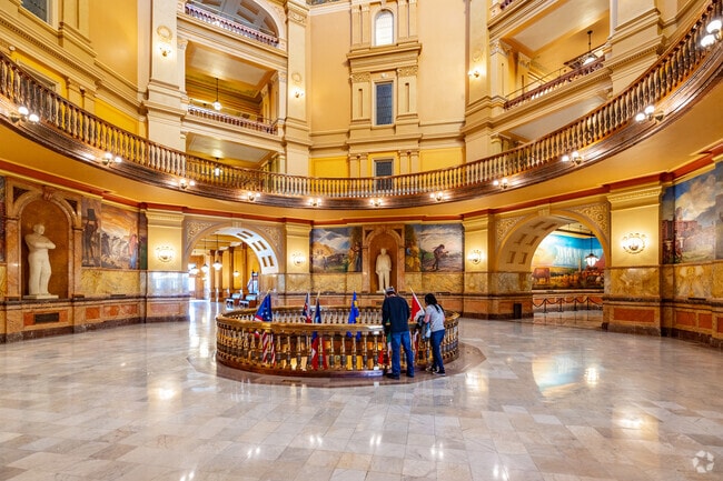 Take a tour of the State Capitol of Kansas in the heart of Topeka.