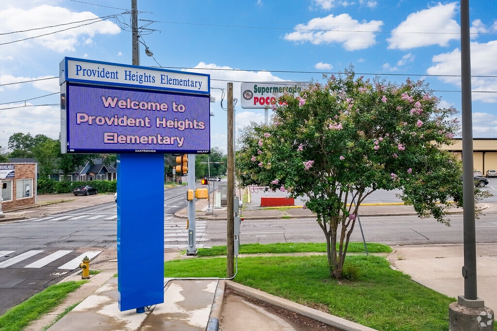 GreatSchools ranks Provident Heights Elementary average for student progress.