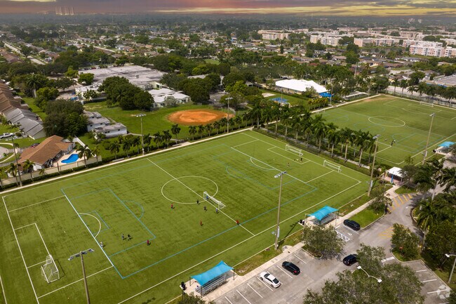 Plantation Acres North Park has two full soccer fields open to the public.