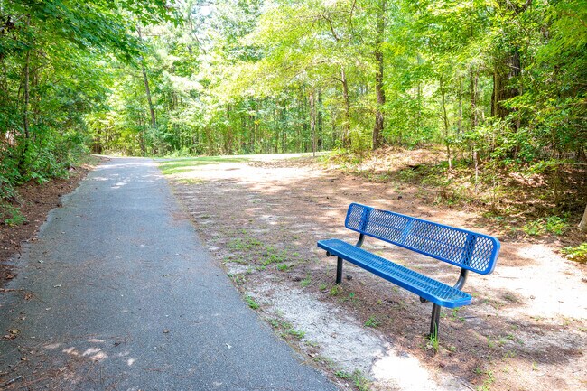 Take a break from your walk on the Euchee Greenway in Grovetown.